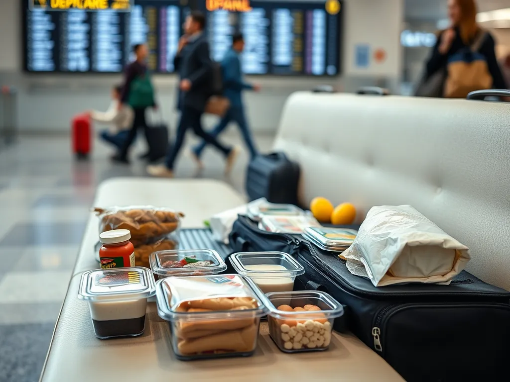 Jakie jedzenie można zabrać do samolotu Ryanair?